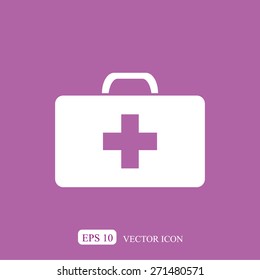 Medicine Bag vector icon
