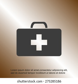 Medicine Bag vector icon