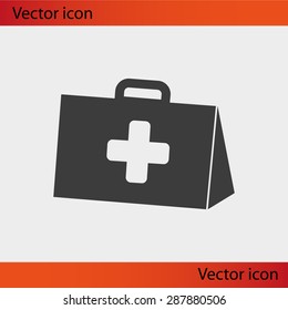Medicine Bag vector icon