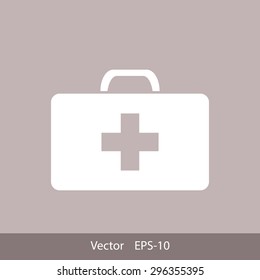 Medicine Bag vector icon

