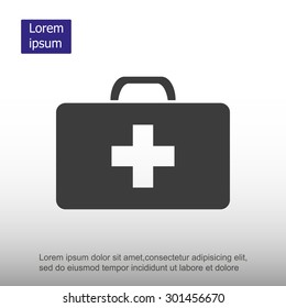 Medicine Bag vector icon