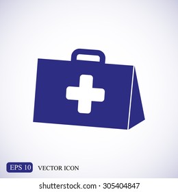 Medicine Bag vector icon