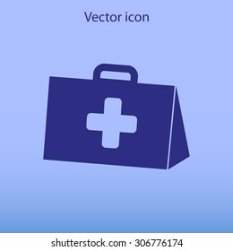 Medicine Bag vector icon