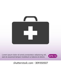 Medicine Bag vector icon