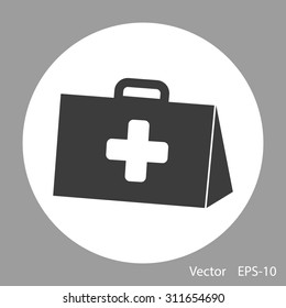 Medicine Bag vector icon