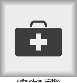 Medicine Bag vector icon