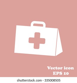 Medicine Bag vector icon