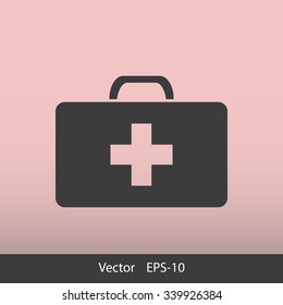 Medicine Bag vector icon