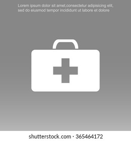 Medicine Bag vector icon