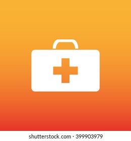 Medicine Bag vector icon