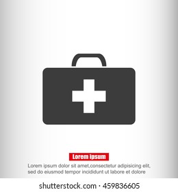 Medicine Bag vector icon