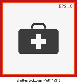 Medicine Bag vector icon