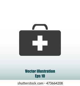 Medicine Bag vector icon