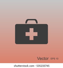 Medicine Bag vector icon