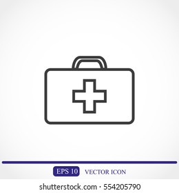 Medicine Bag vector icon