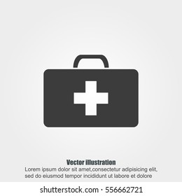 Medicine Bag vector icon