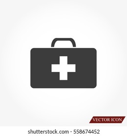Medicine Bag vector icon