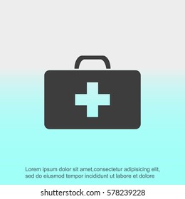 Medicine Bag vector icon