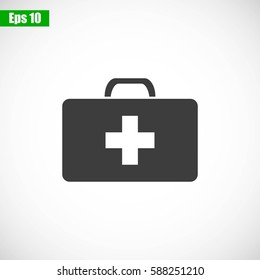 Medicine Bag vector icon