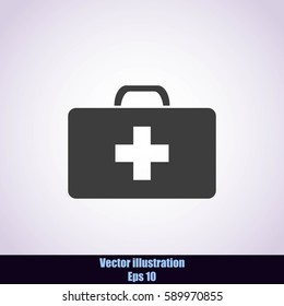 Medicine Bag vector icon