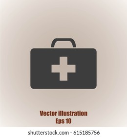 Medicine Bag vector icon