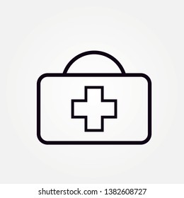  Medicine Bag vector icon design