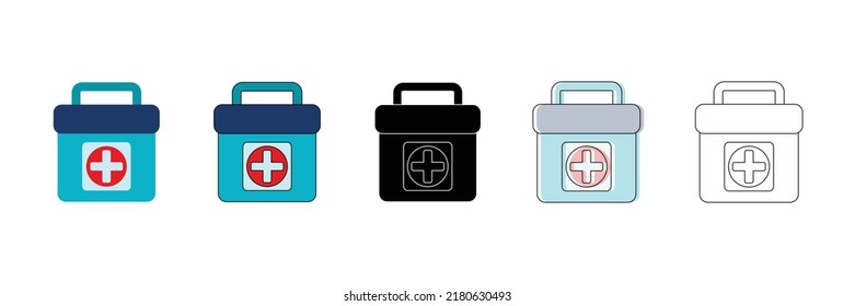 medicine bag vector type icon