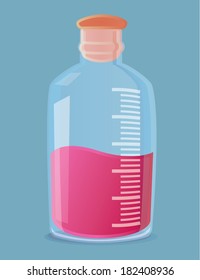 Medicine in bottle