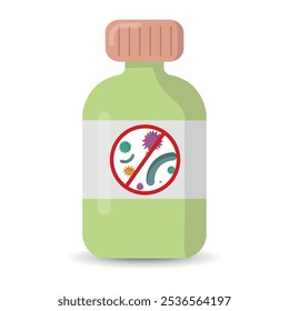 Medicine bottle for bacterial antibiotics	antivirus 