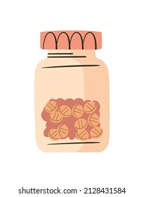 medicine bottle design with pills