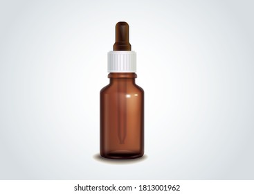Medicine bottle with drop picker, good for medical education book, good for advertisement concept and good for medical brochures, social media ads etc 