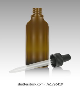 Medicine Bottle in Drops