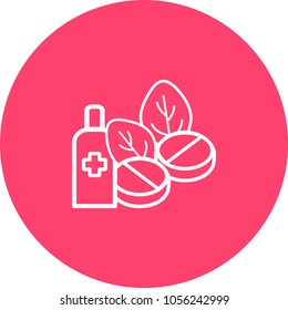 Medicine bottle icon