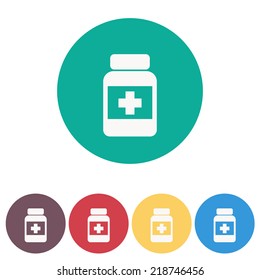 medicine bottle icon