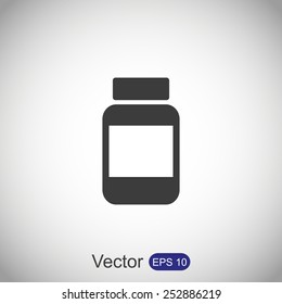 medicine bottle icon