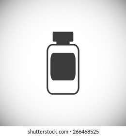 Medicine bottle icon