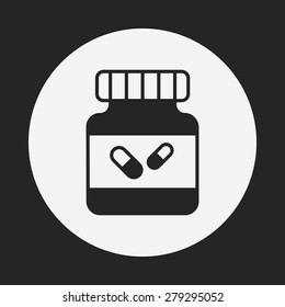 medicine bottle icon