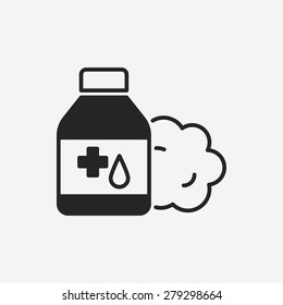 medicine bottle icon