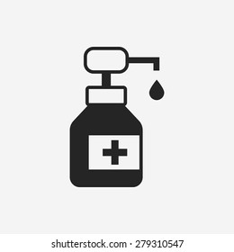 medicine bottle icon