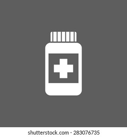 medicine bottle icon
