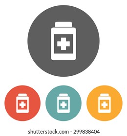 medicine bottle icon