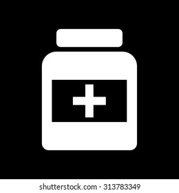 medicine bottle icon
