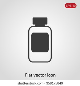 Medicine bottle icon
