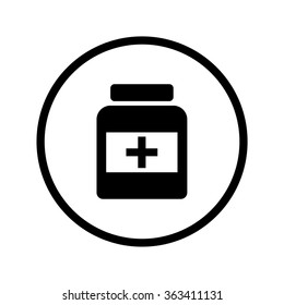 medicine bottle icon