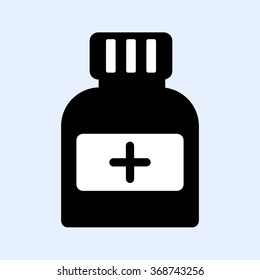 medicine bottle icon