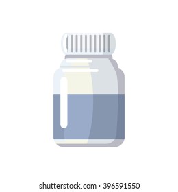 Medicine bottle icon
