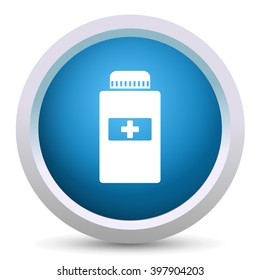 medicine bottle  icon
