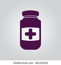 medicine bottle icon