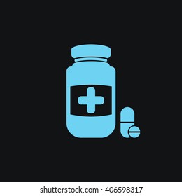 medicine bottle icon