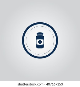 medicine bottle icon